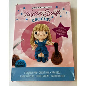 Unofficial Taylor Swift Crochet Kit Open Box